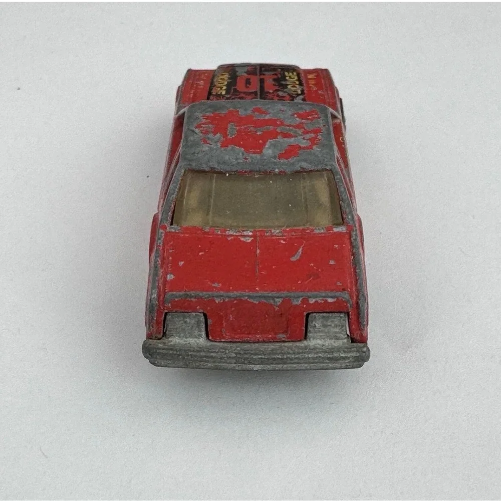 Vintage 1980 Hot Wheels Mirada Stocker Red Dodge #10 Diecast Car Hong Kong